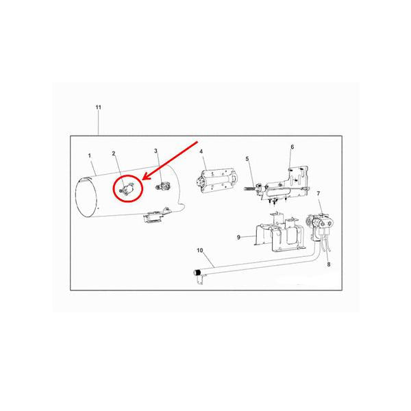 FRIGIDAIRE 5304511443 THERMOSTAT (genuine oem part) - Parts Solution Group