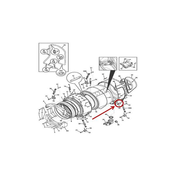 FRIGIDAIRE 5304511453 AIR CHAMBER (genuine oem part) - Parts Solution Group