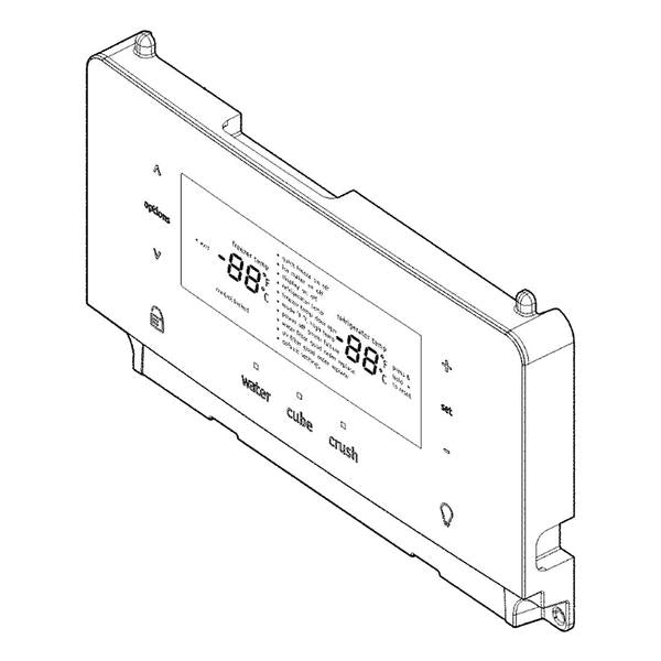 FRIGIDAIRE 5304512332 REFRIGERATOR DISPENSER USER INTERFACE CONTROL (GENUINE OEM PART) - Parts Solution Group