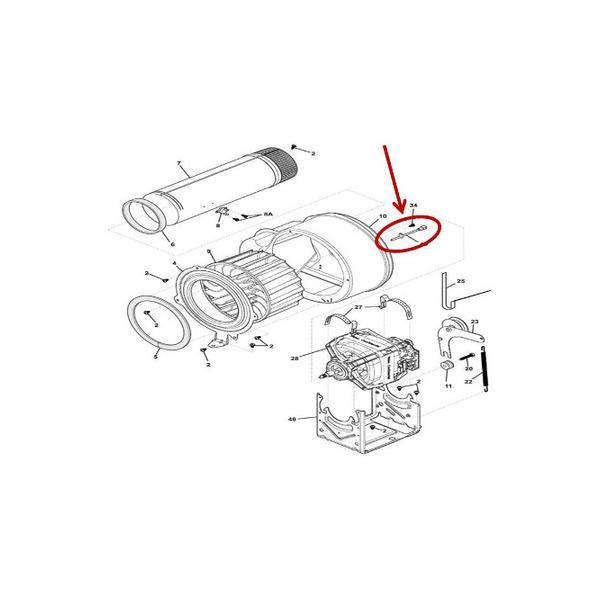 FRIGIDAIRE 5304513591 THERMISTER (genuine oem part) - Parts Solution Group