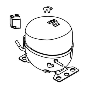 FRIGIDAIRE 5304513806 REFRIGERATOR COMPRESSOR (GENUINE OEM PART)