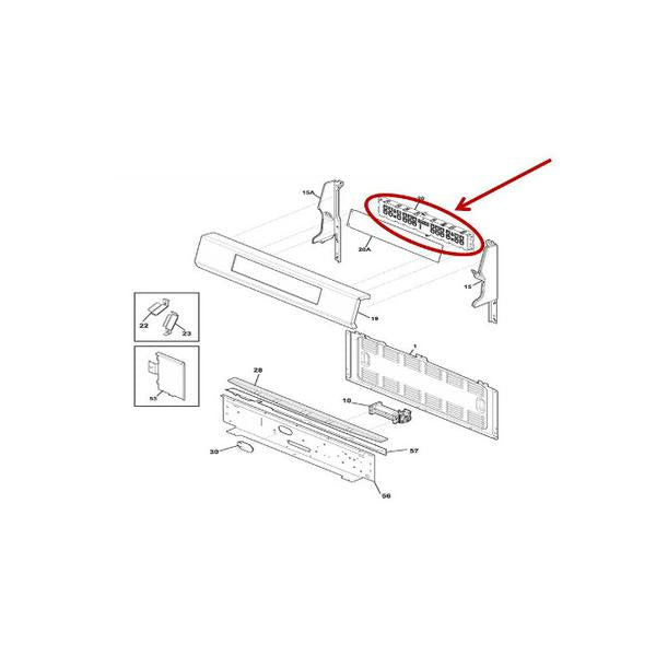 FRIGIDAIRE 5304514664 CONTROLLER (genuine oem part) - Parts Solution Group