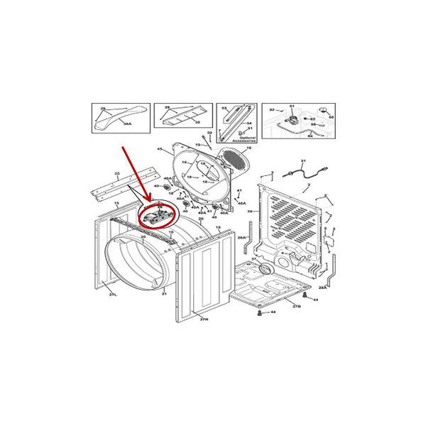 FRIGIDAIRE 5304515238 MAIN BOARD (genuine oem part) - Parts Solution Group