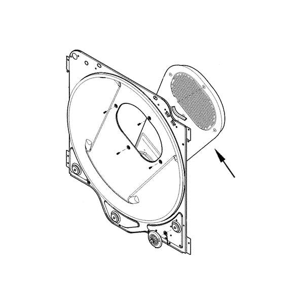 FRIGIDAIRE 5304515366 DUCT (genuine oem part) - Parts Solution Group