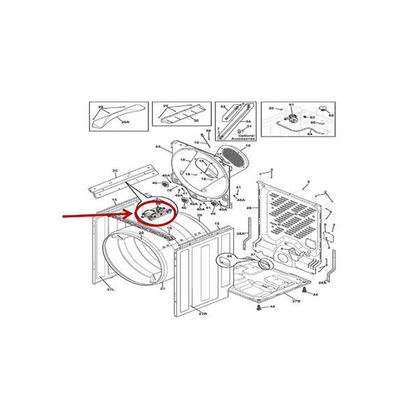 FRIGIDAIRE 5304515407 MAIN BOARD (genuine oem part) - Parts Solution Group