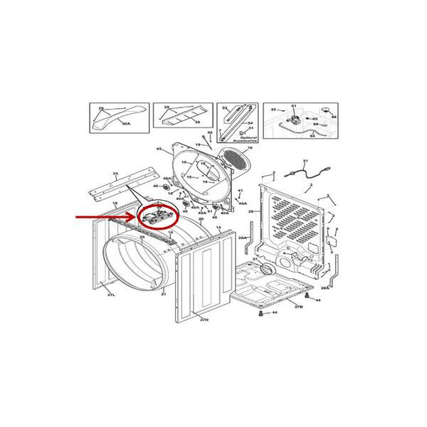 FRIGIDAIRE 5304515410 MAIN BOARD (genuine oem part) - Parts Solution Group