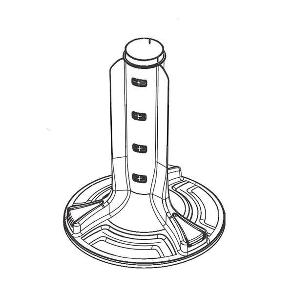 FRIGIDAIRE 5304515845 LAUNDRY CENTER WASHER AGITATOR (GENUINE OEM PART) - Parts Solution Group