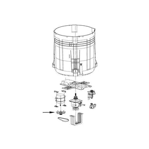 FRIGIDAIRE 5304516131 PULLEY (genuine oem part)