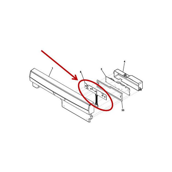 FRIGIDAIRE 5304517208 CONTROL ASSEMBLY (genuine oem part) - Parts Solution Group