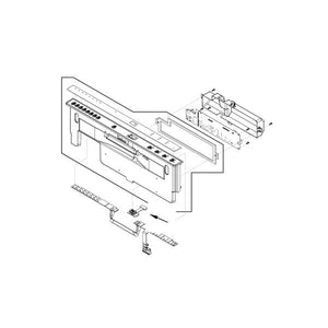 FRIGIDAIRE 5304517591 DISPLAT ASSEMBLY (genuine oem part)