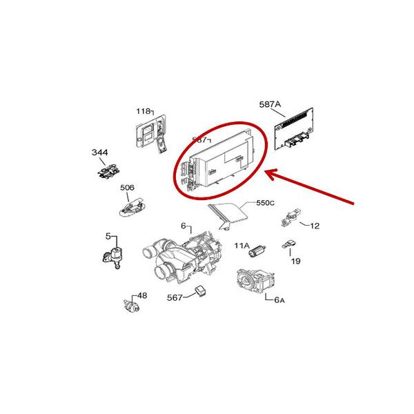 FRIGIDAIRE 5304517663 CONTROL ASSEMBLY (genuine oem part) - Parts Solution Group