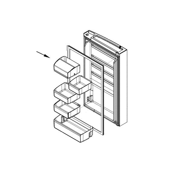 FRIGIDAIRE 5304519073 BIN ASSEMBLY (genuine oem part) - Parts Solution Group