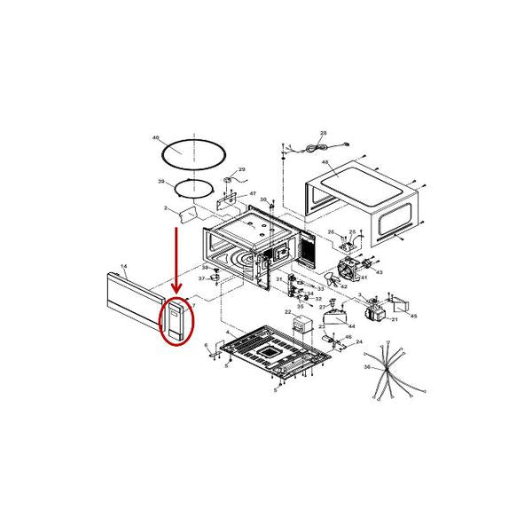 FRIGIDAIRE 5304519321 CONTROL PANEL (genuine oem part) - Parts Solution Group