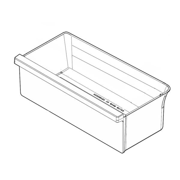 FRIGIDAIRE 5304520487 REFRIGERATOR CRISPER DRAWER (GENUINE OEM PART) - Parts Solution Group