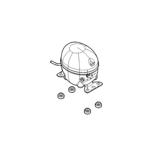 FRIGIDAIRE 5304522265 COMPRESSOR (genuine oem part)