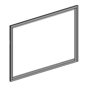 FRIGIDAIRE 5304523536 REFRIGERATOR FREEZER DOOR GASKET (STAINLESS) (GENUINE OEM PART)