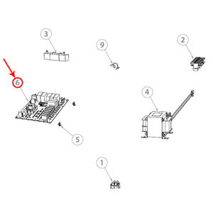 FISHER & PAYKEL 547544P MOD POWER OB2 OB76 SVC (GENUINE OEM PART)