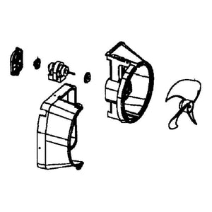 BOSCH 00650286 REFRIGERATOR FAN (GENUINE OEM PART)