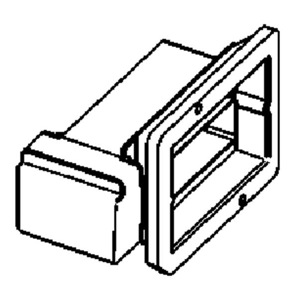 WHIRLPOOL 67001900 REFRIGERATOR AIR DAMPER (GENUINE OEM PART) - Parts Solution Group