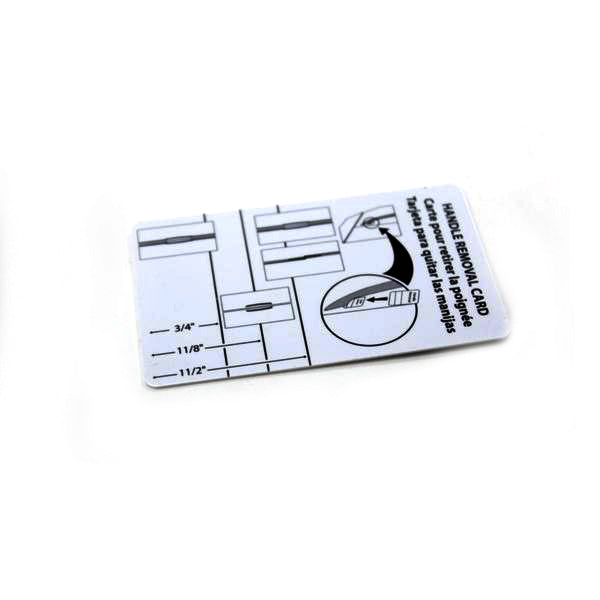 WHIRLPOOL 67007028 CARD; HANDLE RELEASE (GENUINE OEM PART) - Parts Solution Group