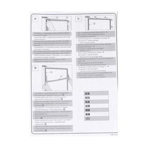 LIEBHERR 708041901 WINE STORAGE CABINET INFORMATION SHEET (GENUINE OEM PART)