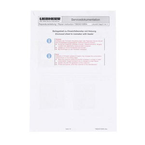 LIEBHERR 708200100 WINE STORAGE CABINET INSERT (GENUINE OEM PART)