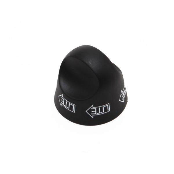 WHIRLPOOL 74003942 KNOB BURNER (BLK) (GENUINE OEM PART) - Parts Solution Group