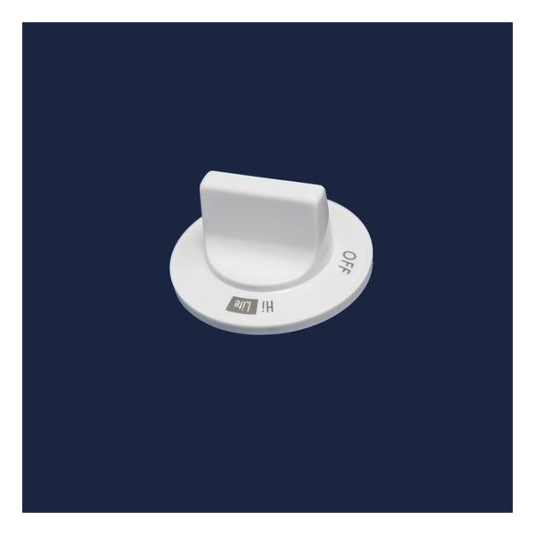 WHIRLPOOL 74010588 KNOB VALVE (WHT) (GENUINE OEM PART) - Parts Solution Group
