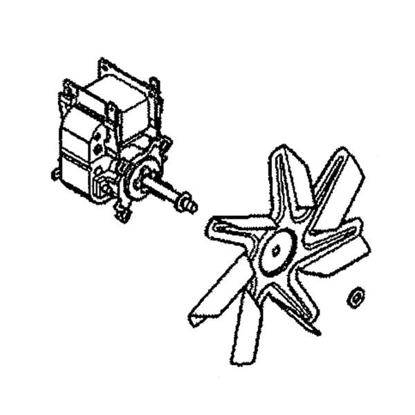 BOSCH 00753586 FAN (GENUINE OEM PART) - Parts Solution Group