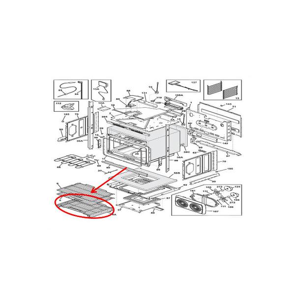 FRIGIDAIRE 808713906 GLADE RACK (genuine oem part) - Parts Solution Group