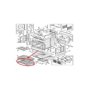 FRIGIDAIRE 808713906 GLADE RACK (genuine oem part)