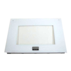FRIGIDAIRE 808950005 RANGE OVEN DOOR OUTER PANEL (WHITE) (GENUINE OEM PART)