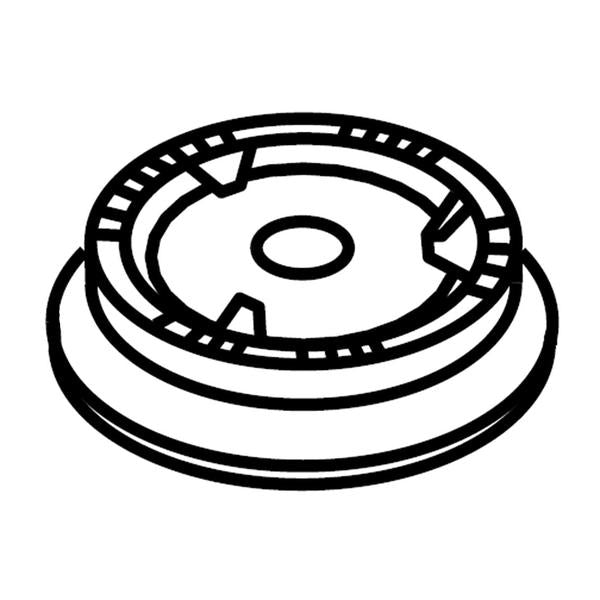 WHIRLPOOL 8190901 BURNR-BASE (GENUINE OEM PART) - Parts Solution Group