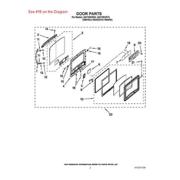 WHIRLPOOL 8206179 SCREW (GENUINE OEM PART)