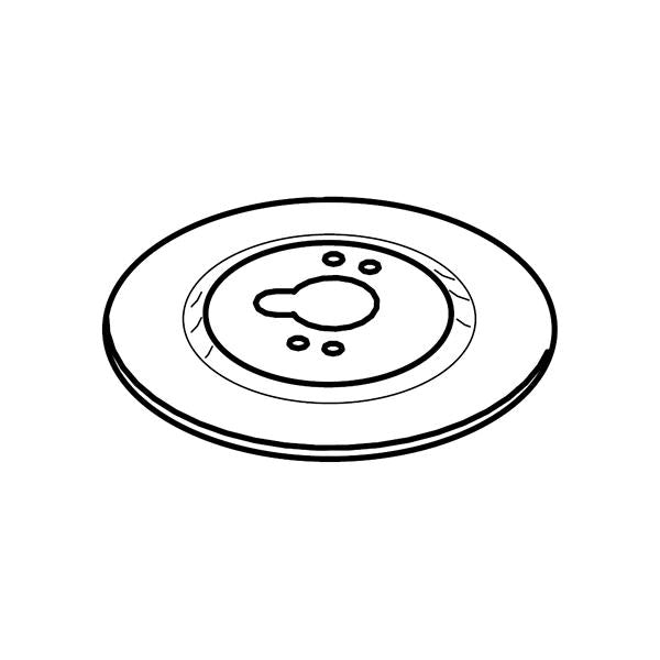 WHIRLPOOL 8285779BL BEZEL (GENUINE OEM PART)
