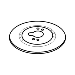 WHIRLPOOL 8285779CG BEZEL 17K CUMBERLAND GR (GENUINE OEM PART)