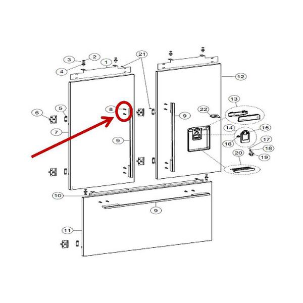 FISHER &amp; PAYKEL 842292P SCREW WSH M5X25 KIT (genuine oem part) - Parts Solution Group