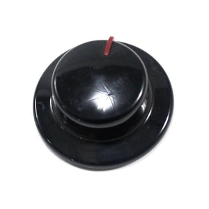 WHIRLPOOL 9758786 COOKTOP ELEMENT CONTROL KNOB (BLACK) (GENUINE OEM PART)