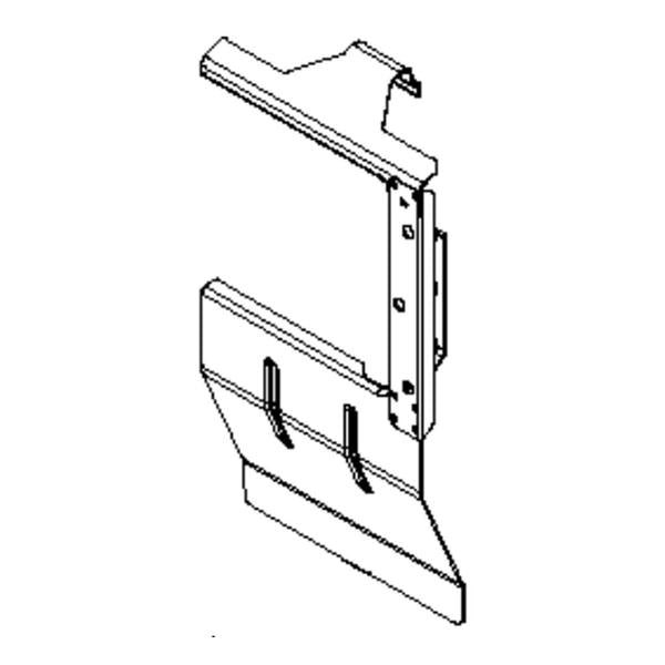 WHIRLPOOL 98018144 L.H. CLOCK SUPPORT ASSY. (GENUINE OEM PART) - Parts Solution Group