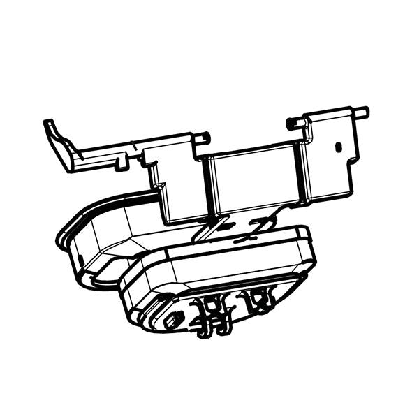 LG APPLIANCES ABN73678306 REFRIGERATOR DISPENSER ICE CHUTE CAP AND GASKET ASSEMBLY (GENUINE OEM PART) - Parts Solution Group