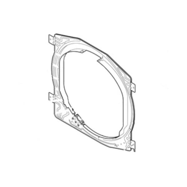 SPEED QUEEN D512476P FRONT BULKHEAD GALVANIZED (GENUINE OEM PART) - Parts Solution Group