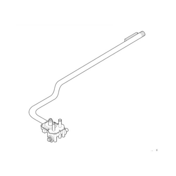 SPEED QUEEN D517609 VALVE BRAKET &amp; PIPE ASSEMBLY (GENUINE OEM PART) - Parts Solution Group