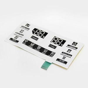 SAMSUNG DA64-03364A REFRIGERATOR DISPENSER CONTROL OVERLAY (genuine oem part)