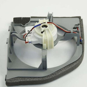SAMSUNG DA97-03145L REFRIGERATOR CONDENSER FAN MOTOR AND BRACKET (genuine oem part)
