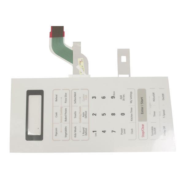 SAMSUNG DE34-00330D MICROWAVE MEMBRANE SWITCH (genuine oem part) - Parts Solution Group