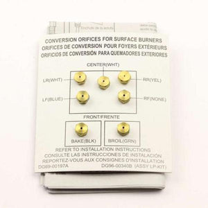 SAMSUNG DG96-00340B RANGE LP CONVERSION KIT (genuine oem part)