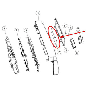 FISHER & PAYKEL H0021800047B PCB BUTTON TOUCH (genuine oem part)