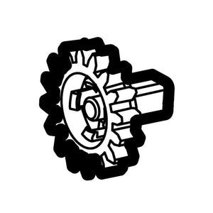 LG APPLIANCES MDT62627101 REFRIGERATOR FREEZER DRAWER GEAR (GENUINE OEM PART)