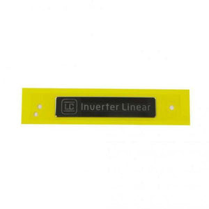 LG APPLIANCES MFT63986701 REFRIGERATOR NAMEPLATE (genuine oem part)