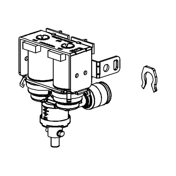 LG APPLIANCES MJX64471402 WATER VALVE (GENUINE OEM PART) - Parts Solution Group
